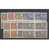 Curacao  LP53-68  in  Blokken van 4 MNH/postfris  CV 140+ €