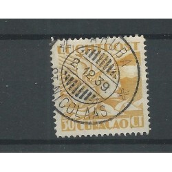 Curacao LP8 met  luxe Aruba stempel  VFU/gebr CV 1++ €