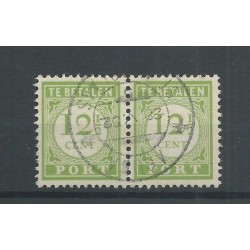 Curacao P32 paartje Engelse druk   VFU/gebr CV 80++ €
