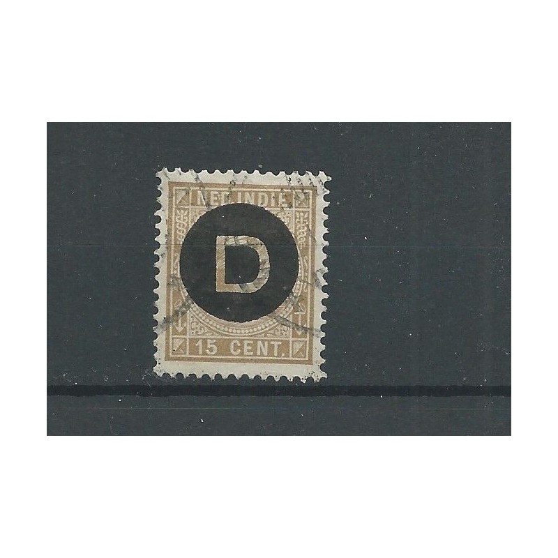 Ned. Indie D3 Dienst 15ct VFU/gebr CV 5+ € Ned. Indie D3 Dienst 15ct VFU/gebr CV 5+ €