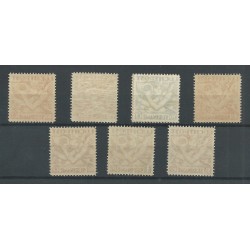 Suriname LP1-7 Luchtpost MNH/posrfris  CV 37,5 €
