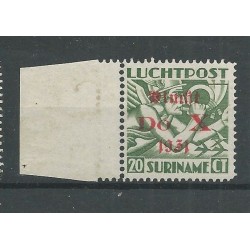 Suriname LP10f luchtpost DO-X zonder punt  MNH/postfris  CV 125 €