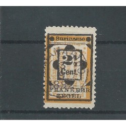 Suriname 22 Hulpzegel  VFU/gebr  CV 2 €