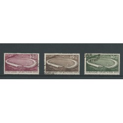 Suriname 309-311 Stadion Paramaribo  VFU/gebr  CV 33 €
