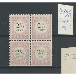 Suriname  P9fb  "Open lijst"  Port  MH/ongebr  CV 20 €