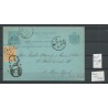 Nederland 34 op briefkaart  31-03-1892 voor FDC datum !! CV 1500++ €