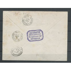 Nederland 35, 36 (2x) op R-mengfrankering Rotterdam-België  CV 100+ €