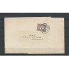Nederland 50 op Krantenbandje met 2 Martin stempels 1906  CV 50+ €