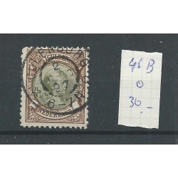 Nederland 46B "CULENBORG 1897" grootrond  VFU/gebr  CV 30+  €