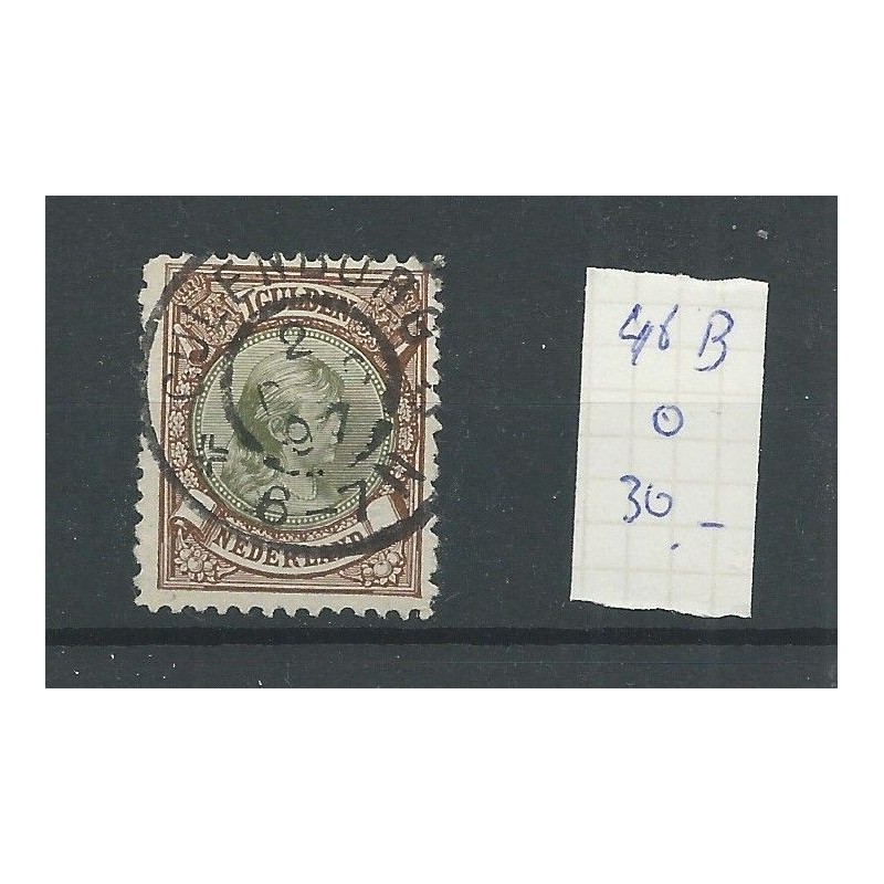 Nederland 46B "CULENBORG 1897" grootrond VFU/gebr CV 30+ € Nederland 46B "CULENBORG 1897" grootrond VFU/gebr CV 30+ €