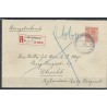 Nederland 138 op R-Enkelfrankering  Den Haag-Utrecht  CV 500  €