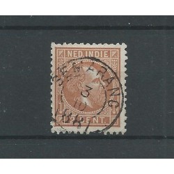 Ned. Indië  6F  SEMARANG kleinrond  VFU/gebr  CV 10+ €