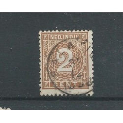 Ned. Indië  18A  SALATIGA kleinrond  VFU/gebr  CV 5+ €