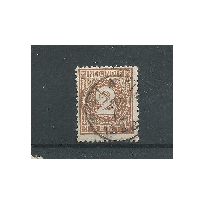 Ned. Indië 18A SALATIGA kleinrond VFU/gebr CV 5+ € Ned. Indië 18A SALATIGA kleinrond VFU/gebr CV 5+ €
