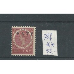 Ned. Indië 78f  JAVA Kopstaand  MNH/postfris   CV 55 €
