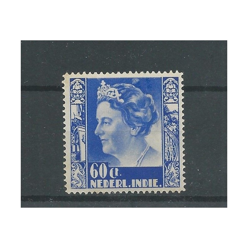 Ned. Indië 206 Wilhelmina MNH/postfris CV 50 € Ned. Indië 206 Wilhelmina MNH/postfris CV 50 €