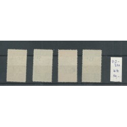Ned. Indië 217-220 Militaire Bond  MNH/postfris  CV 50 €