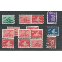 Ned. Indië 266-271, 269/270a, 269/270b  MH/ongebr  CV 18 €