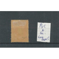 Ned. Indië  P3C port  lang zegel  MH/ongebr  CV 60 €