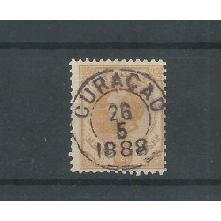 Curacao 5D  Willem III  VFU/gebr  CV 100 €