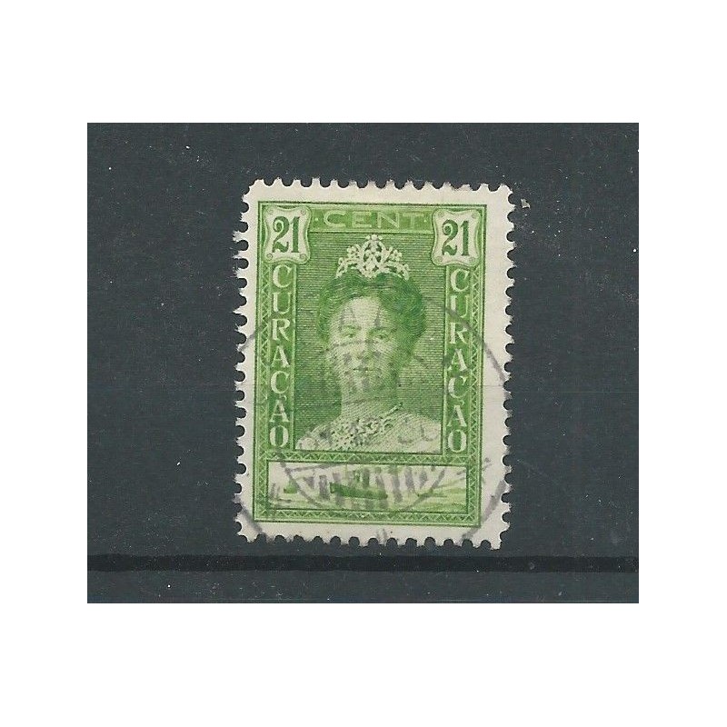 Curacao 95 Wilhelmina mooi stempel VFU/gebr CV 15 € Curacao 95 Wilhelmina mooi stempel VFU/gebr CV 15 €
