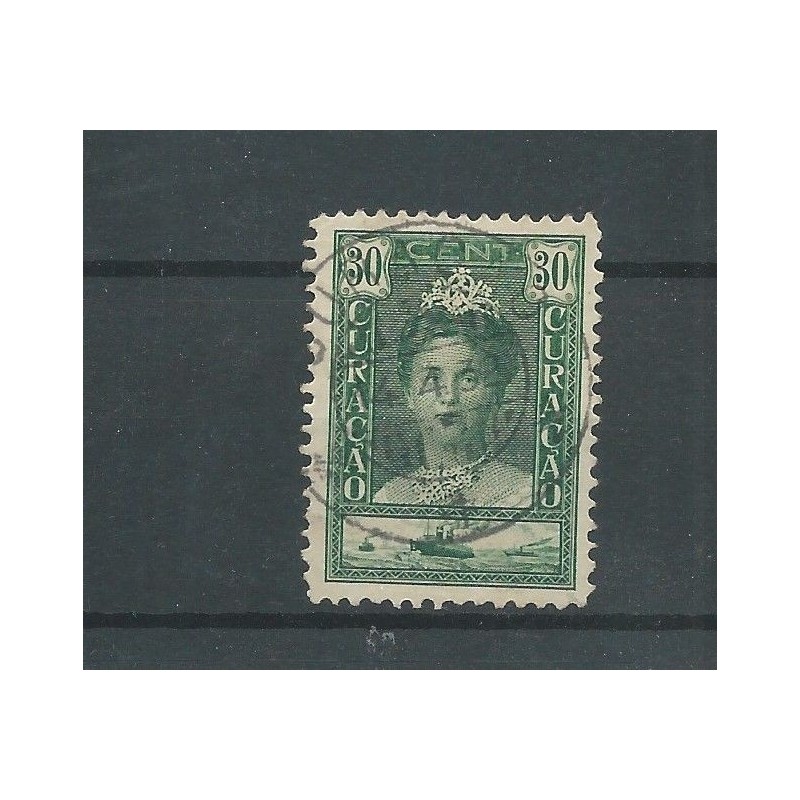 Curacao 98 Wilhelmina mooi stempel VFU/gebr CV 5 € Curacao 98 Wilhelmina mooi stempel VFU/gebr CV 5 €
