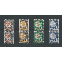 Nederland  R98-101 paartjes Kind 1933 Roltanding  VFU/gebr CV  80+ €