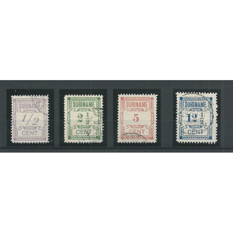 Suriname 65-68 hulpuitgiftwe VFU/gebr CV 25 € Pracht exemplaar!! Suriname 65-68 hulpuitgiftwe VFU/gebr CV 25 € Pracht exemplaar!!