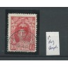 Suriname  118 Wilhelmina  FDC stempel VFU/gebr  CV 10 € Pracht exemplaar!!