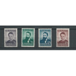 Suriname 280-283 Röntgen en Curie MNH/postfris  CV 90 € Pracht exemplaar!!