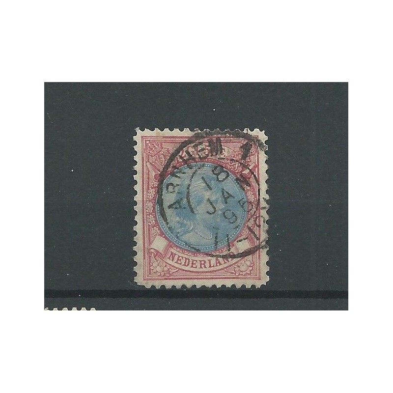 Nederland 47A met "ARNHEM-1 1895" VFU/gebr CV 200+ € SUPERBE !! Nederland 47A met "ARNHEM-1 1895" VFU/gebr CV 200+ € SUPERBE !!