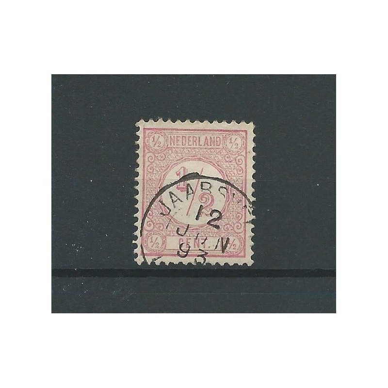 Nederland 30 "JAARSVELD 1893" kleinrond VFU/gebr CV 40 € Nederland 30 "JAARSVELD 1893" kleinrond VFU/gebr CV 40 €