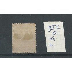 Nederland  9I-C  puntstempel 135  VFU/gebr  CV 55 €