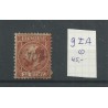 Nederland  9I-A  puntstempel 107  VFU/gebr  CV 45 €