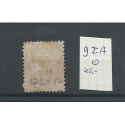 Nederland  9I-A  puntstempel 107  VFU/gebr  CV 45 €