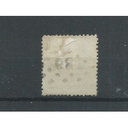 Nederland  10II  met puntstempel 68  VFU/gebr  CV 35 €