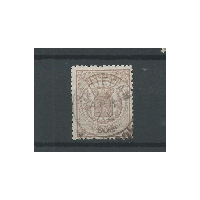 Nederland 13 met "SCHIEDAM 1872" franco-takje VFU/gebr CV 20+ € Nederland 13 met "SCHIEDAM 1872" franco-takje VFU/gebr CV 20+ €