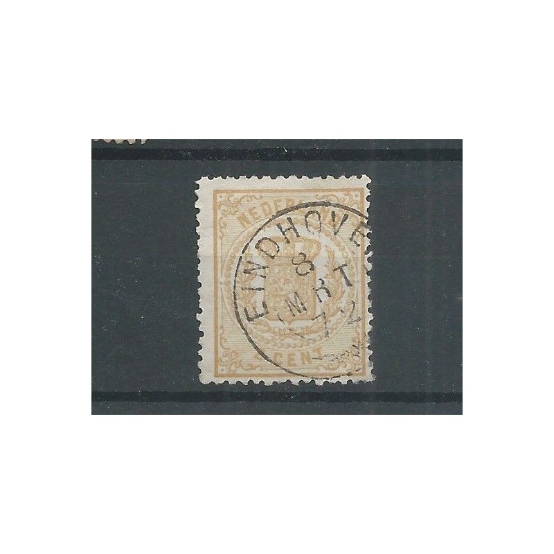 Nederland 17 "EINDHOVEN 1872" franco-takje VFU/gebr CV 50 € Nederland 17 "EINDHOVEN 1872" franco-takje VFU/gebr CV 50 €