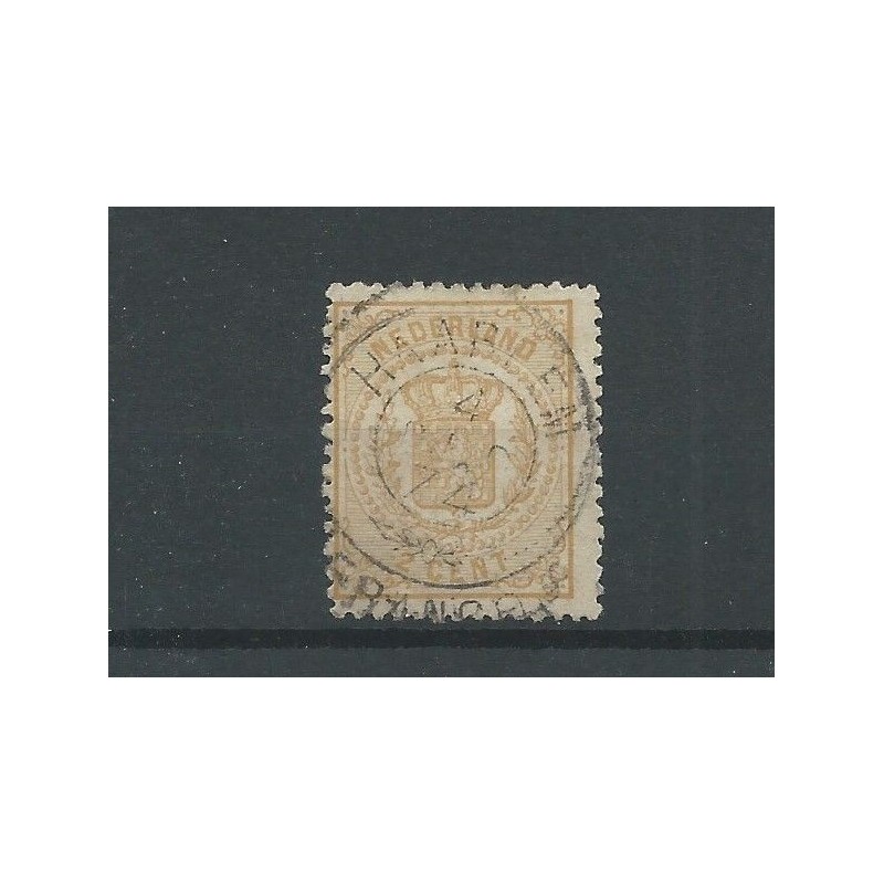 Nederland 17 "HAARLEM 1874" franco-takje VFU/gebr CV 25 € Nederland 17 "HAARLEM 1874" franco-takje VFU/gebr CV 25 €