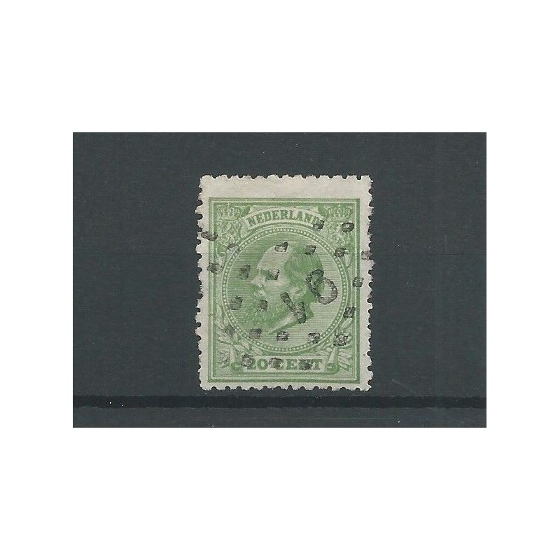 Nederland 24D puntstempel 91 VFU/gebr CV 15 € Nederland 24D puntstempel 91 VFU/gebr CV 15 €
