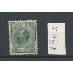 Nederland  25H "GRAMSBERGEN" langstempel VFU/gebr  CV 55+ €