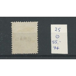 Nederland  25H "GRAMSBERGEN" langstempel VFU/gebr  CV 55+ €
