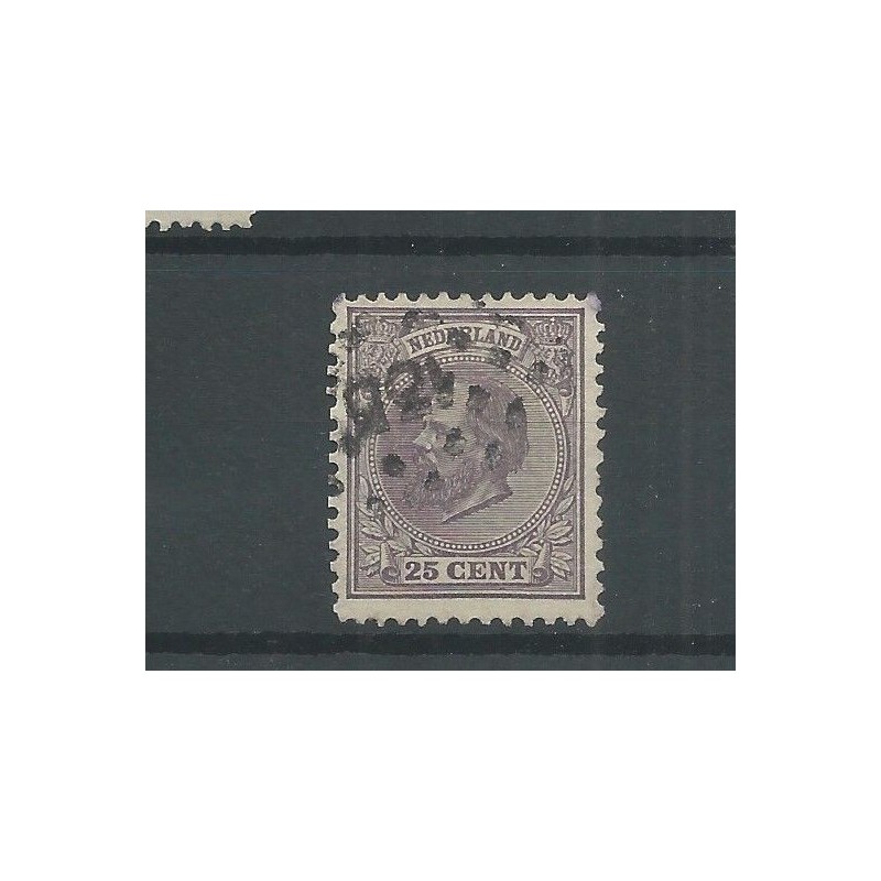 Nederland 26 met puntstempel 135 VFU/gebr CV 8 € Nederland 26 met puntstempel 135 VFU/gebr CV 8 €