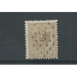 Nederland  27H met puntstempel 68 VFU/gebr  CV 15 €