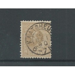 Nederland  27H  "KAATSHEUVEL 1890" VFU/gebr  CV 20+ €