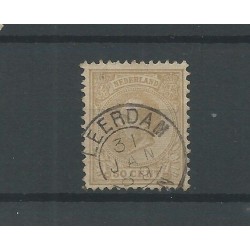 Nederland  27H  "LEERDAM 1889" VFU/gebr  CV 17+ €