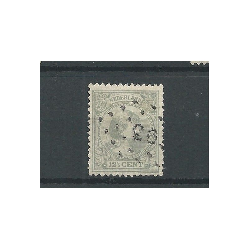 Nederland 38 met puntstempel 93 VFU/gebr CV 100 € Nederland 38 met puntstempel 93 VFU/gebr CV 100 €