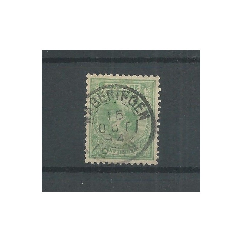 Nederland 40 "WAGENINGEN" kleinrond VFU/gebr CV 8 € Nederland 40 "WAGENINGEN" kleinrond VFU/gebr CV 8 €