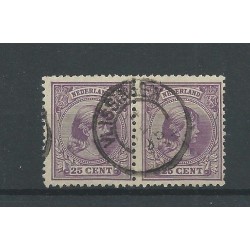 Nederland  42 "VLISSINGEN" kleinrond VFU/gebr  CV 20+ €