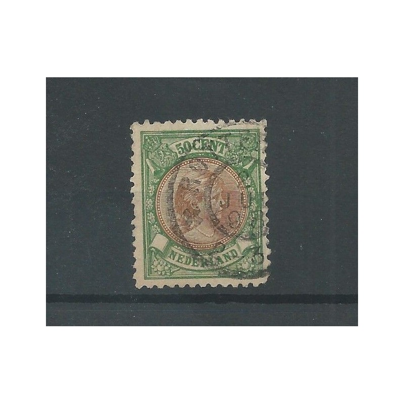 Nederland 45C Wilhelmina VFU/gebr CV 275 € Nederland 45C Wilhelmina VFU/gebr CV 275 €